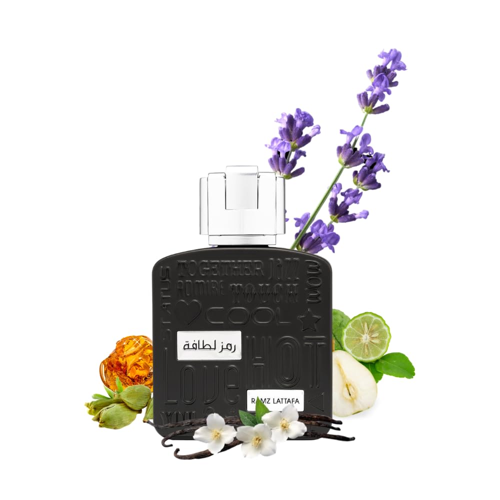 Ramz Lattafa Silver EDP Unisex Perfume 100ml