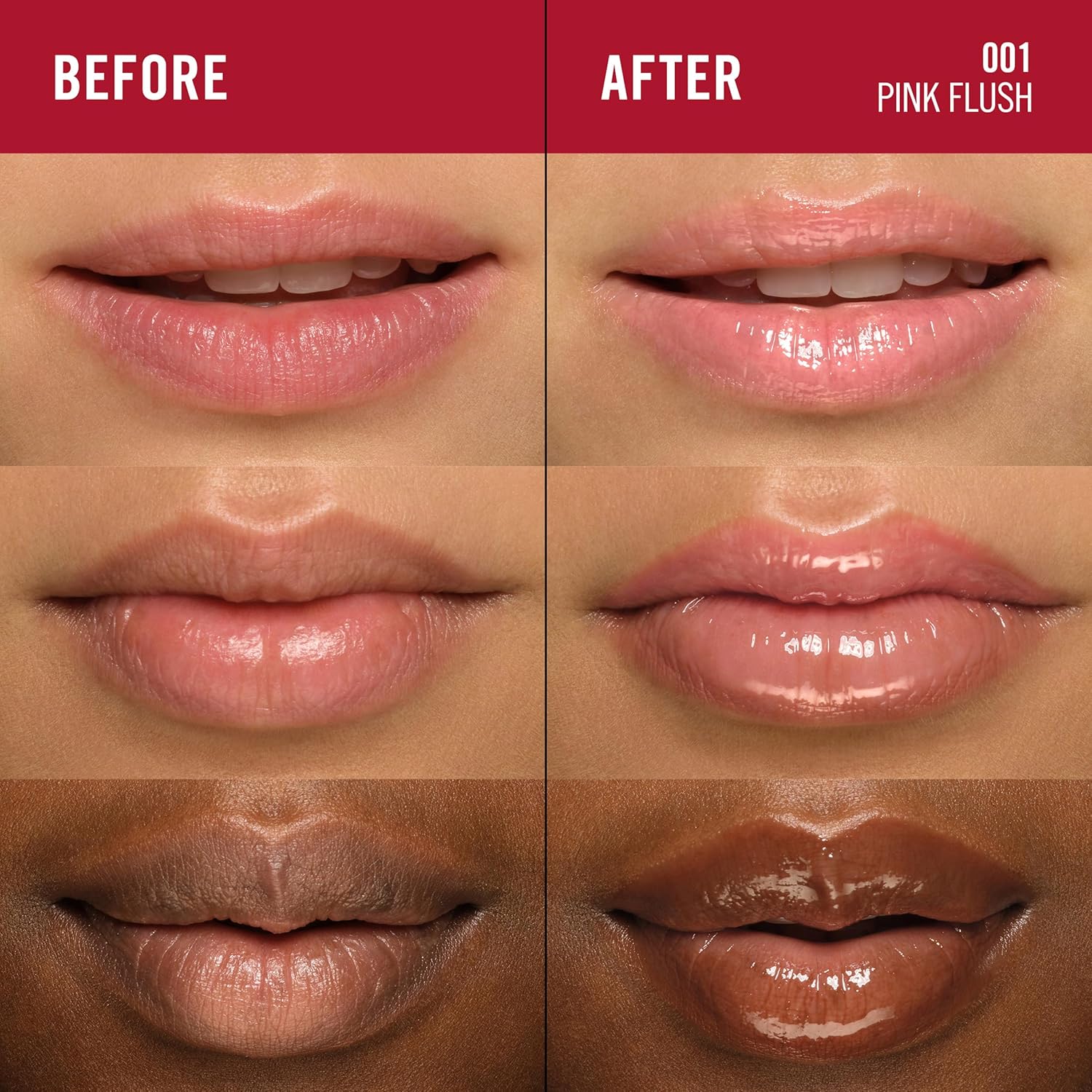 Rimmel Oh My Gloss Lip Oil 4.5ml #color_OO1 Pink Flush