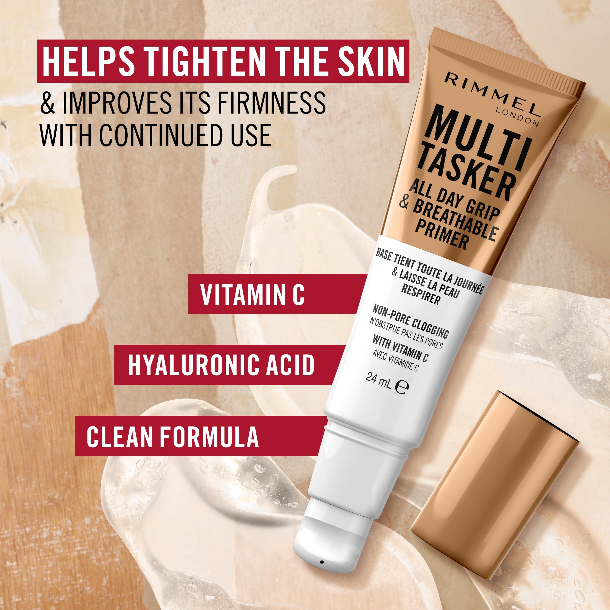 Rimmel London Multi Tasker All Day Grip & Breathable Primer 24ml