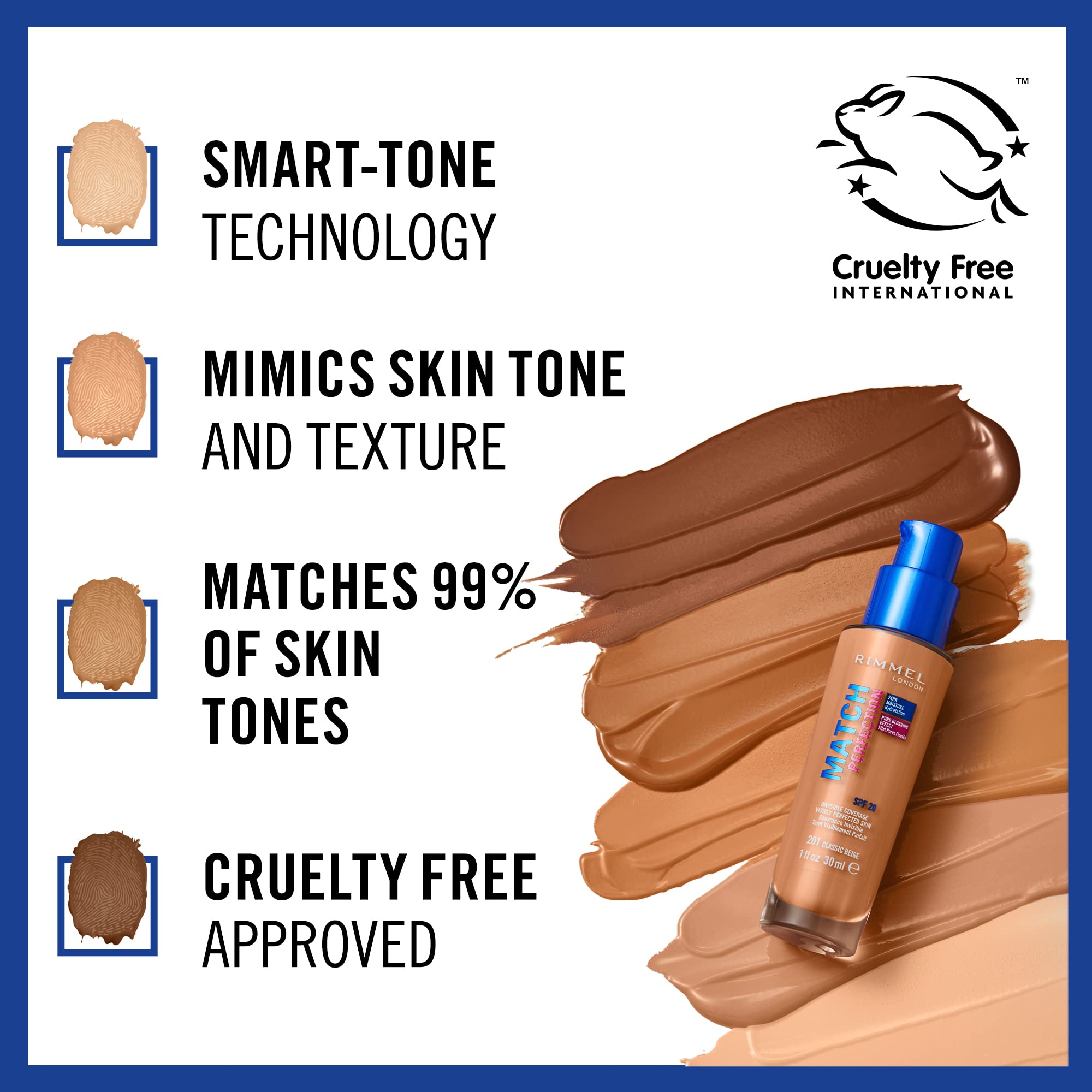 Rimmel Match Perfection Foundation 30ml