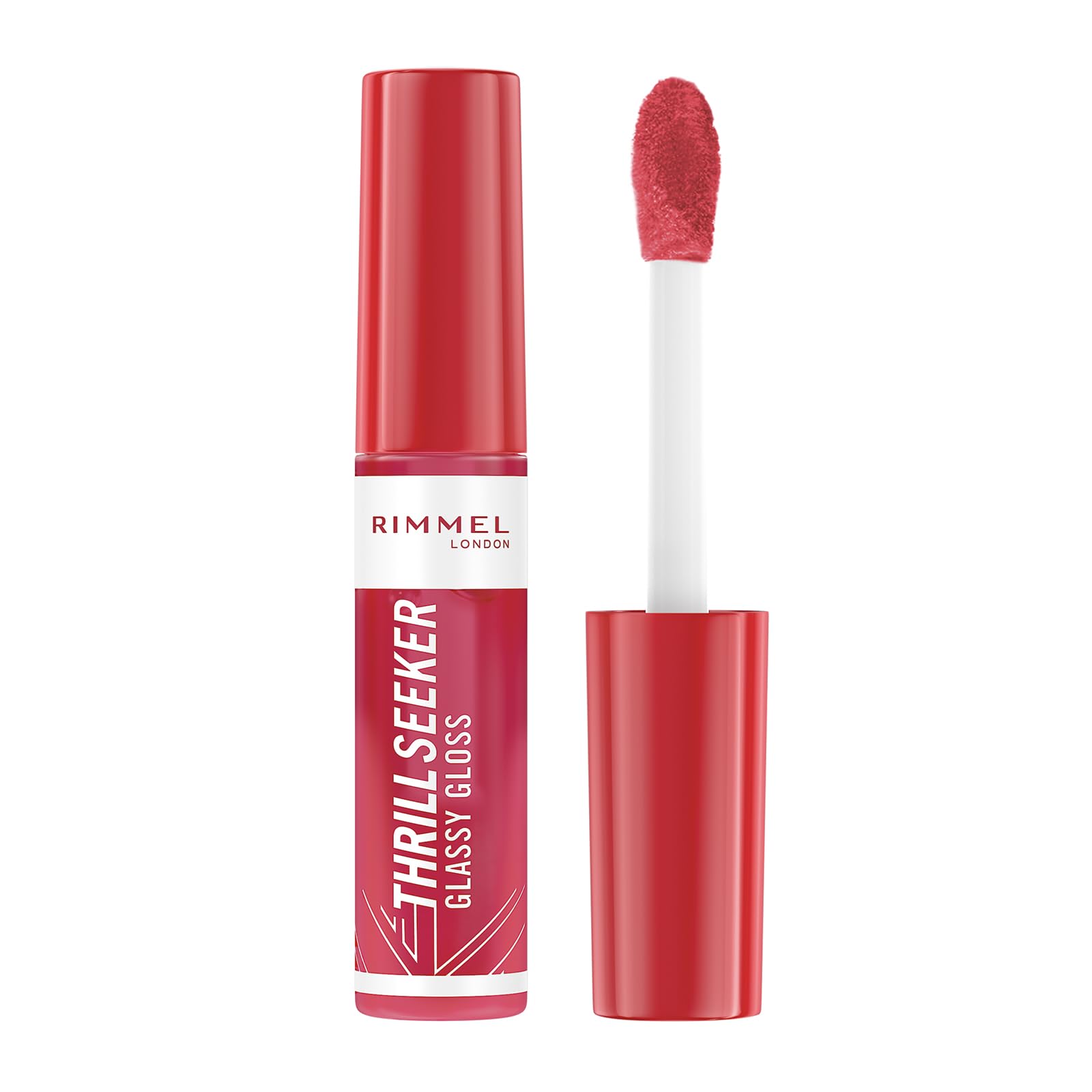Rimmel Thrill Seeker Glassy Gloss Lip Gloss 10ml #color_Pink To The Berry
