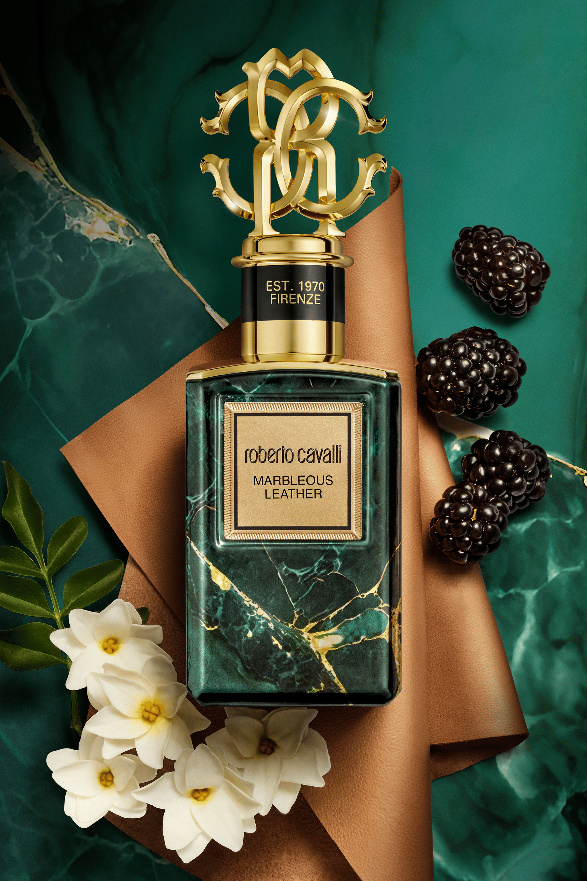 Roberto Cavalli Gold Marbleous Leather Eau de Parfum 100ml