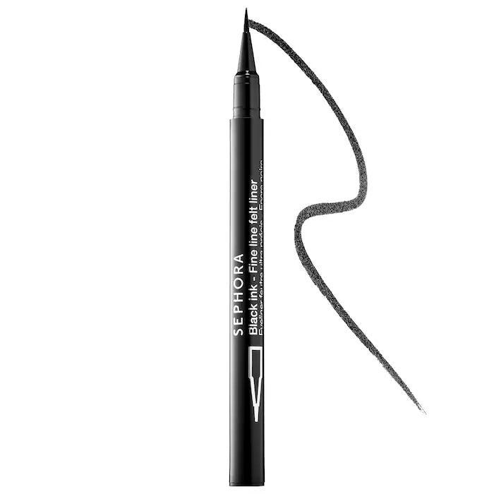 Sephora Black Ink Fine Line Felt Liner Waterproof