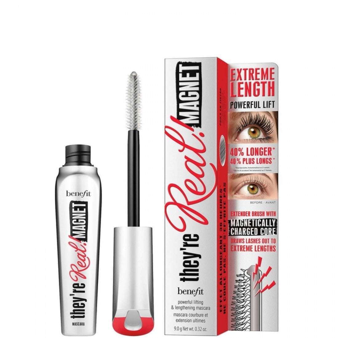 Benefit They're Real Magnet Extreme Lengthening Mascara 4.5g | Ramfa Beauty #color_Black