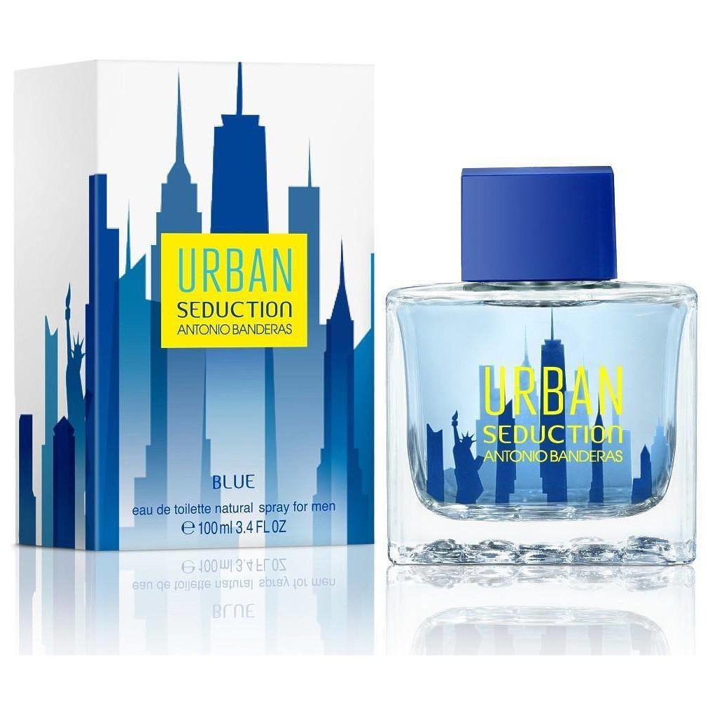 Urban Seduction Blue EDT For Men by Antonio Banderas 100ml