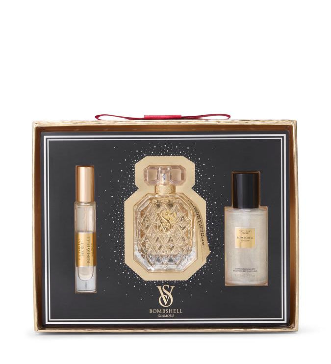 Victoria Secret Bombshell Glamour Perfume Gift Set 50ml