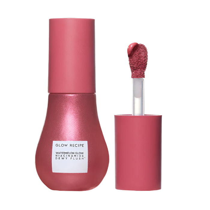 Watermelon Glow Niacinamide Dewy Flush Brightening Serum Blush #color_Berry Flush