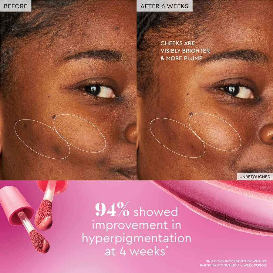 Watermelon Glow Niacinamide Dewy Flush Brightening Serum Blush