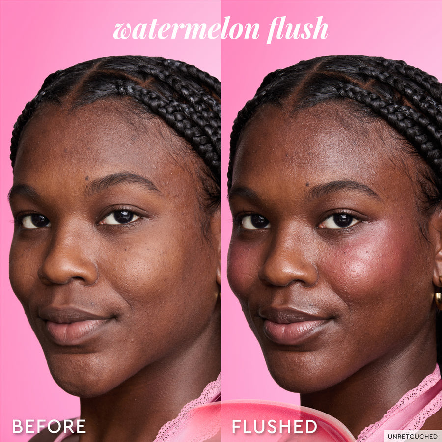 Watermelon Glow Niacinamide Dewy Flush Brightening Serum Blush #color_Watermelon Flush