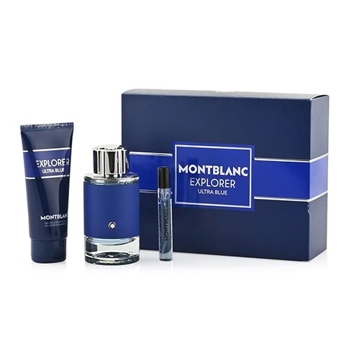 Explorer Ultra Blue EDP (M) 3Pcs Gift Set