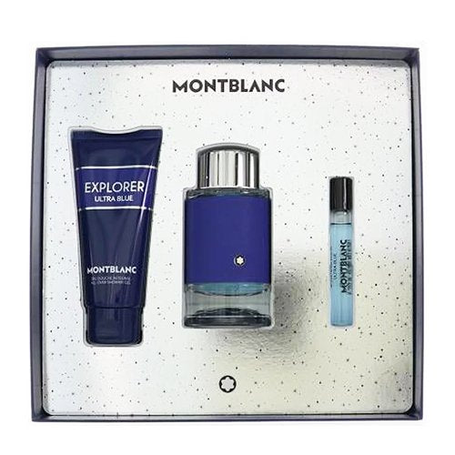 Explorer Ultra Blue EDP (M) 3Pcs Gift Set