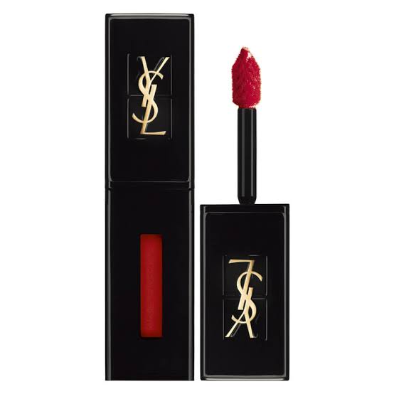 Yves Saint Laurent Vinyl Cream Lip Stain 5.5ml, Lip Contouring, Ultra-Hydrating, Liquid Lipstick, Full Coverage #color_406 Orange Electro