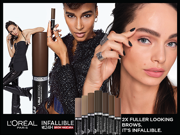 L'Oreal Infallible Volumizing Eye Brow mascara 4.4ml | Ramfa Beauty #color_3 Brunette