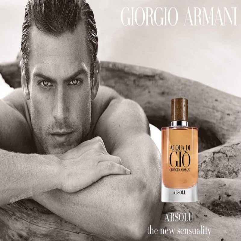 Giorgio Armani Acqua Di Gio Absolu Men Perfume 4.2oz 125ml 2.7oz 75ml EAU DE PARFUM SPRAY  