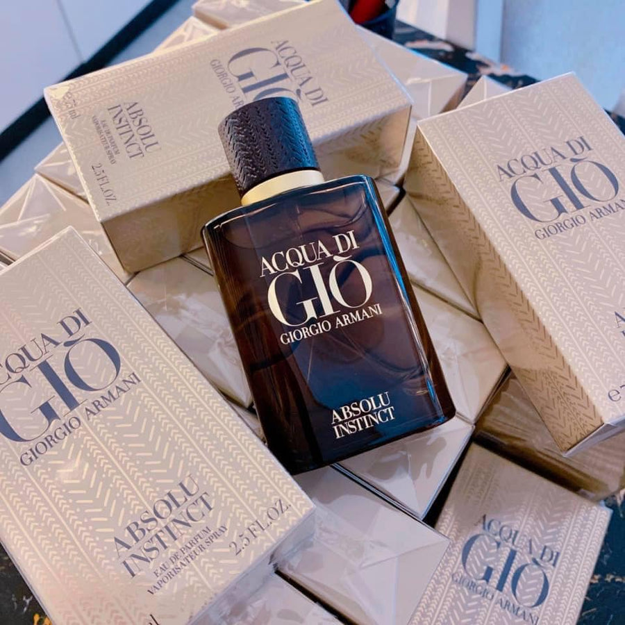 Giorgio Armani Acqua Di Gio Absolu Instinct Men Perfume 2.5oz 75ml EAU DE PARFUM SPRAY  