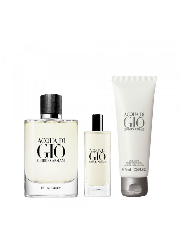 Giorgio Armani Acqua Di Gio Men Perfume Gift Set 125ml EAU DE PARFUM SPRAY with Lotion