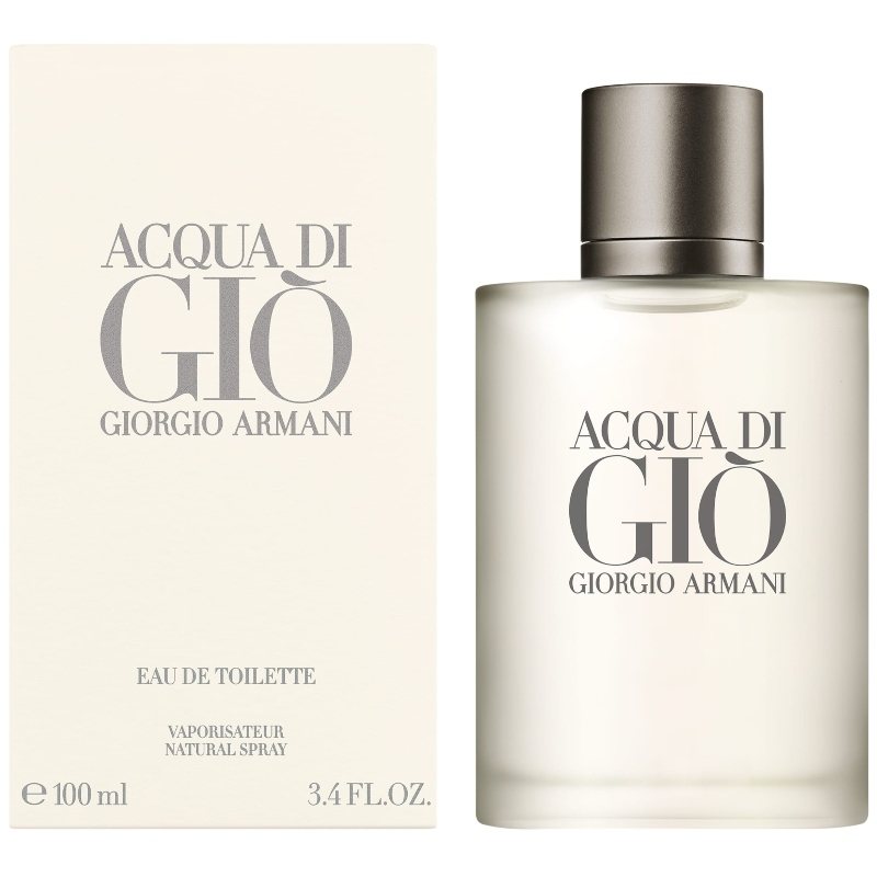 Giorgio Armani Acqua Di Gio Men Perfume 6.8oz 200ml 3.4oz 100ml EAU DE TOILETTE SPRAY  