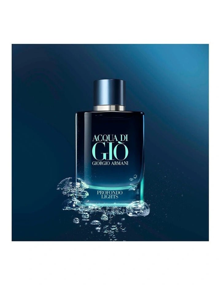 Giorgio Armani Acqua Di Profondo Lights Men Perfume 2.5oz 75ml EAU DE PARFUM SPRAY  