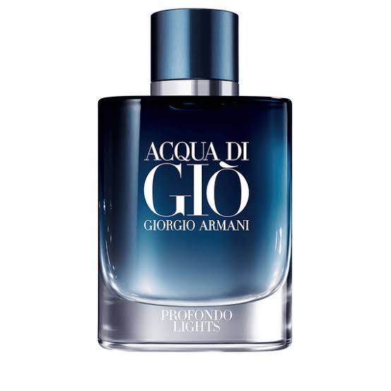 Giorgio Armani Acqua Di Profondo Lights Men Perfume 2.5oz 75ml EAU DE PARFUM SPRAY  