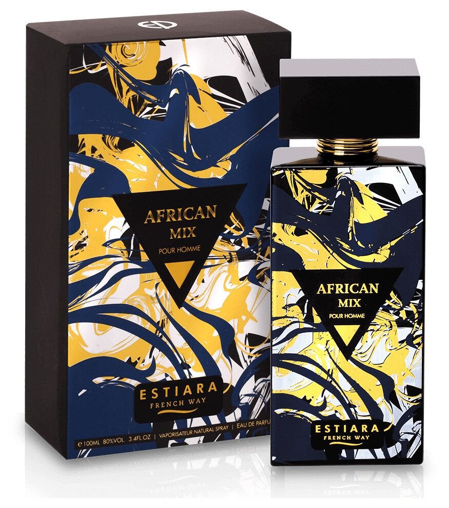 Estiara African Mix Men Perfume 3.4oz 100ml EAU DE PARFUM SPRAY  