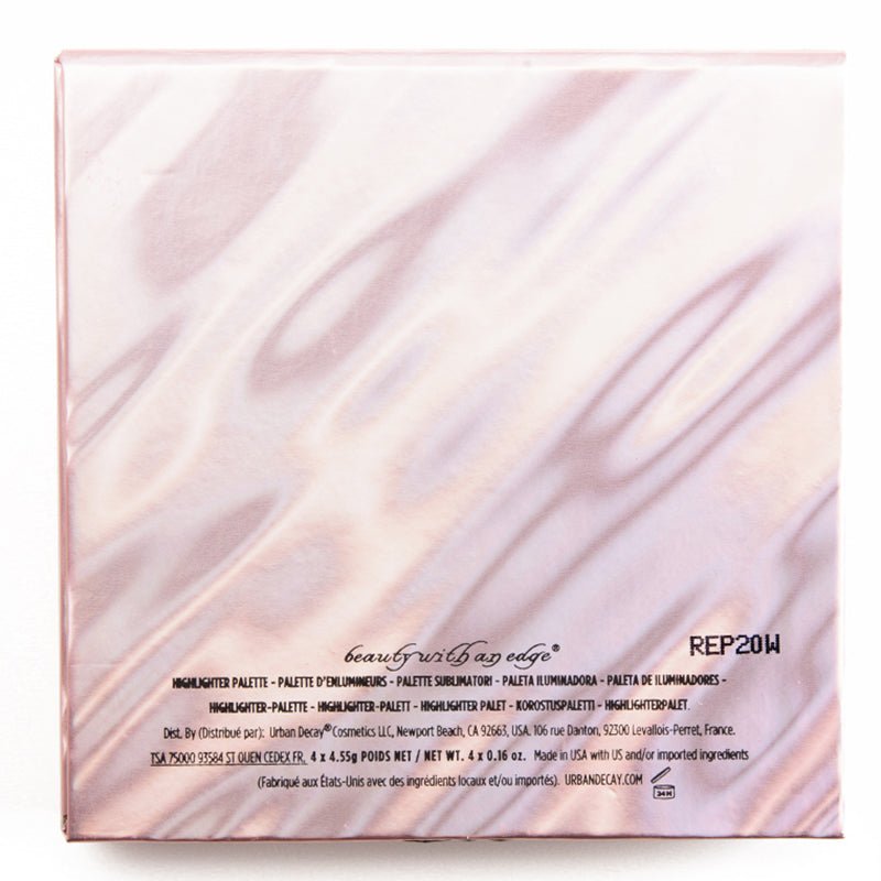 Urban Decay Afterglow Highlighter Palette 0.45oz 28g, 4 Shades, Powder Highlighter