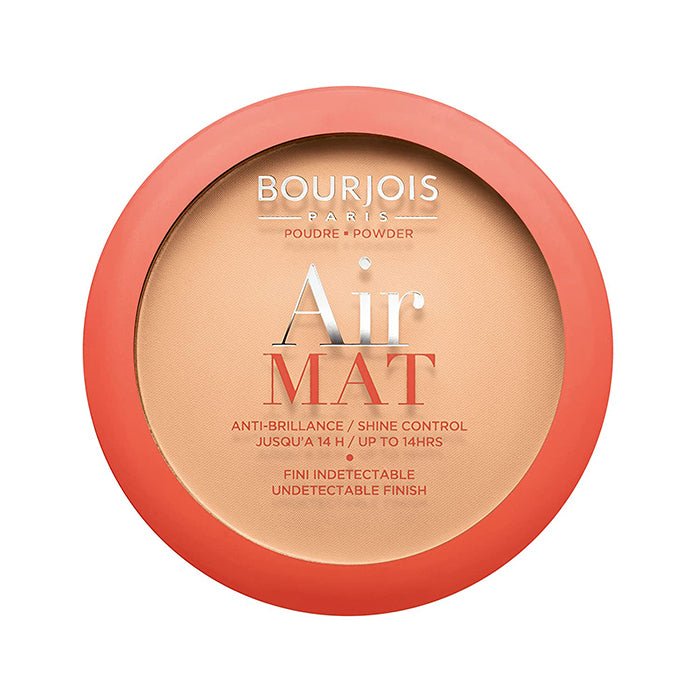 Bourjois Air Mat Compact Powder 0.35oz 10g Lightweight Long-Lasting Foundation Powder #color_03 Apricot Beige