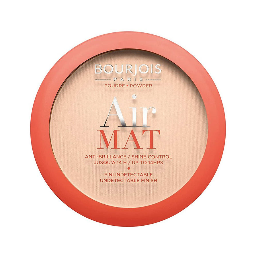 Bourjois Air Mat Compact Powder 0.35oz 10g Lightweight Long-Lasting Foundation Powder #color_01 Ivory