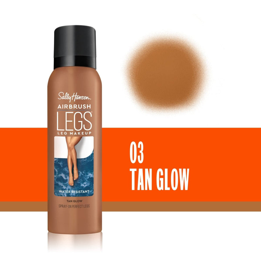 Sally Hansen Airbrush Legs Water Resistant | Ramfa Beauty #color_Tan Glow