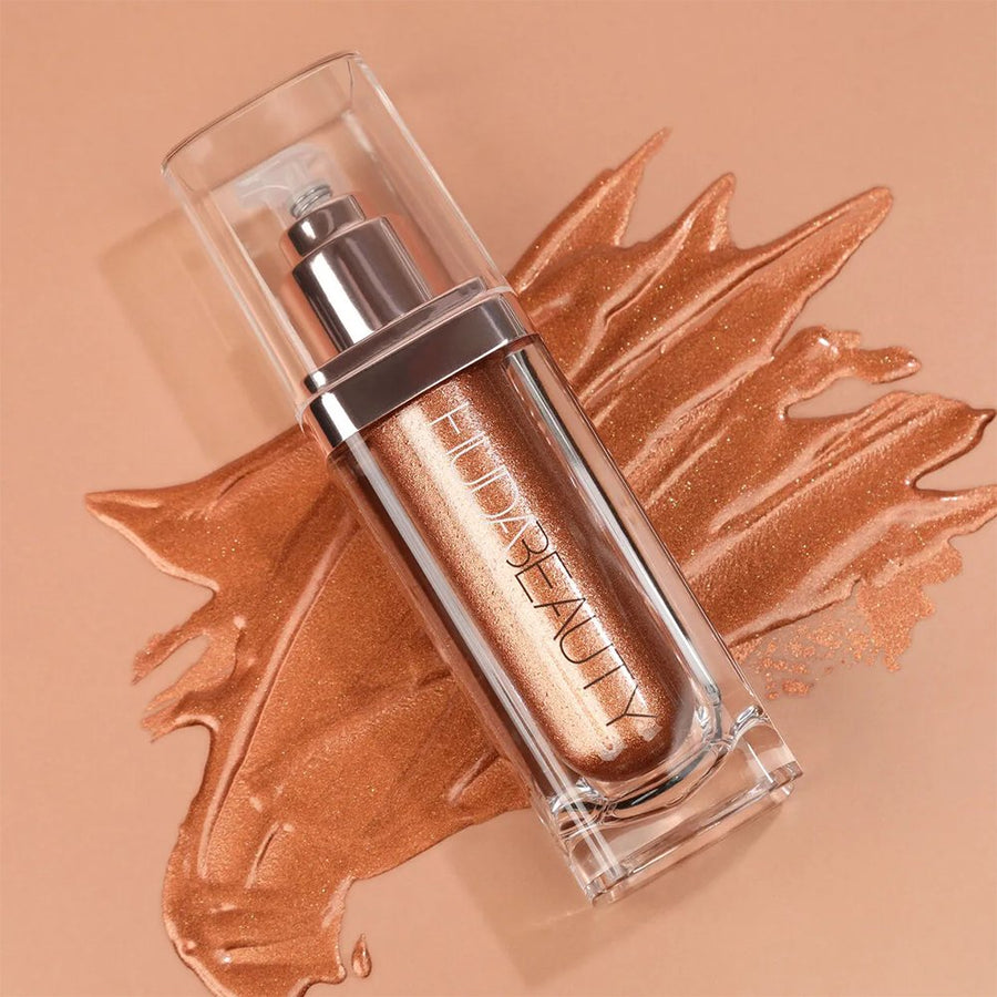 Huda Beauty Make Up For Ever All Over Body Highlighter N.Y.M.P.H Flawless Summer Skin, Smooth and Hydrated #color_Aphrodite