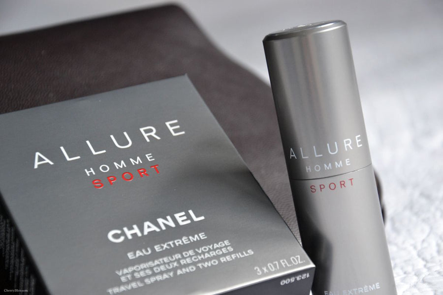 Chanel Allure Homme Sport Extreme EDT Twist & Spray Perfume 3 X 20ml EAU DE TOILETTE SPRAY  