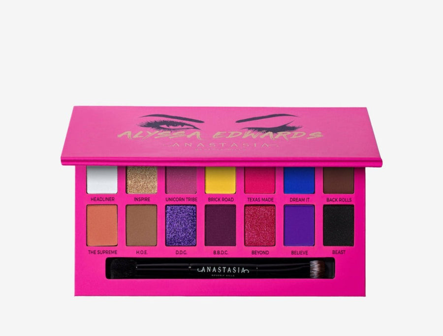 Anastasia Beverly Hills Alyssa Edwards Eyeshadow Palette 14 Shades Metallic Matte