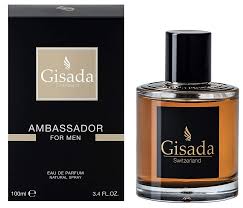 Gisada Ambassador Men Perfume 3.4oz 100ml EAU DE PARFUM SPRAY  