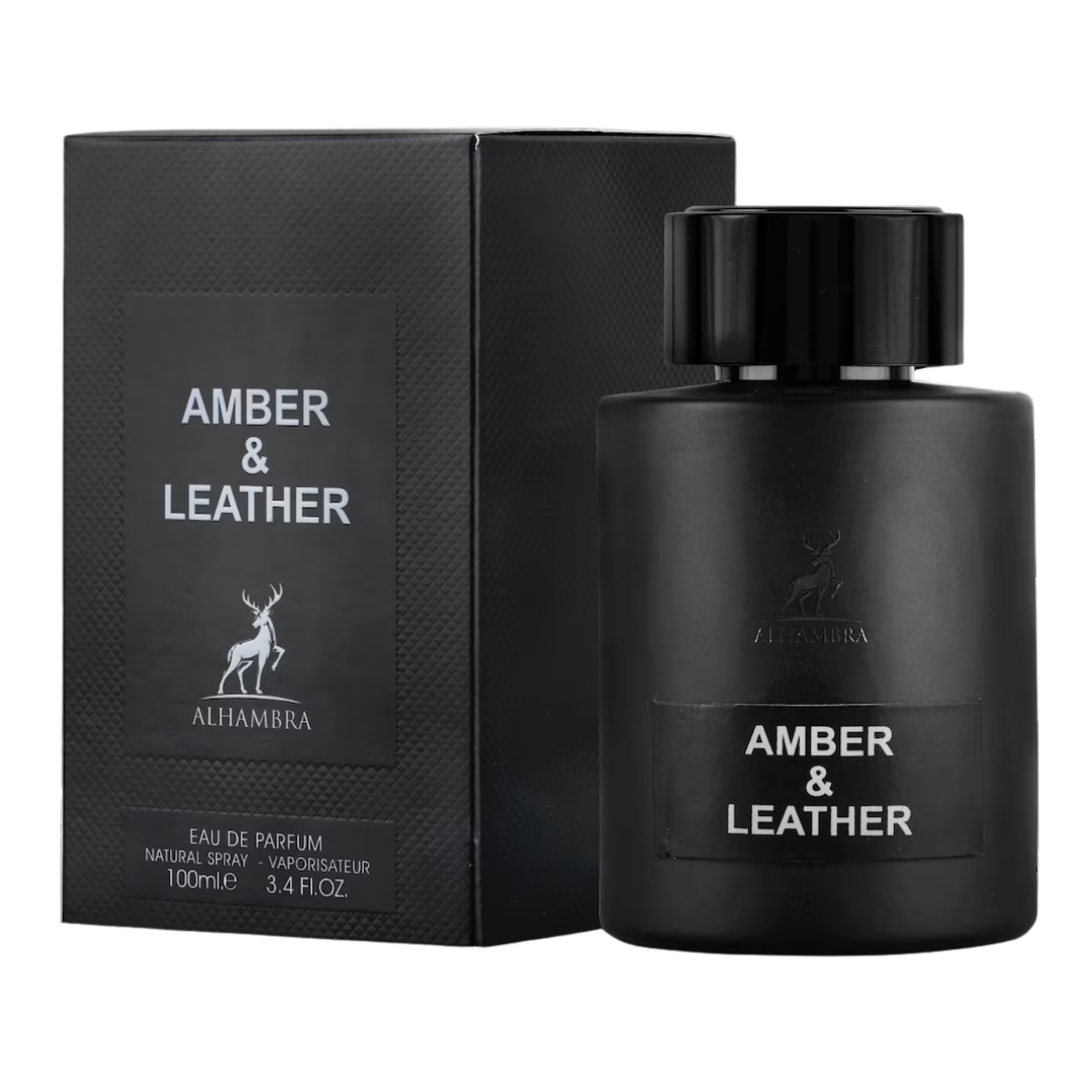 Maison Alhambra Amber & Leather EDP Perfume 3.3oz 100ml EAU DE PARFUM SPRAY