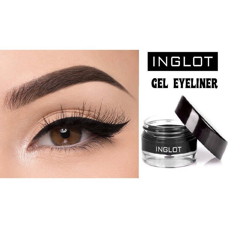 Inglot AMC Eyeliner Gel 5.5g 77 | Ramfa Beauty #color_Black