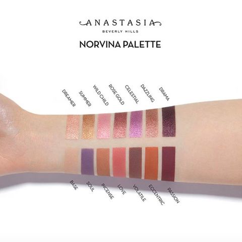 Anastasia Beverly Hills Norvina 14 Color Eye Shadow Palette