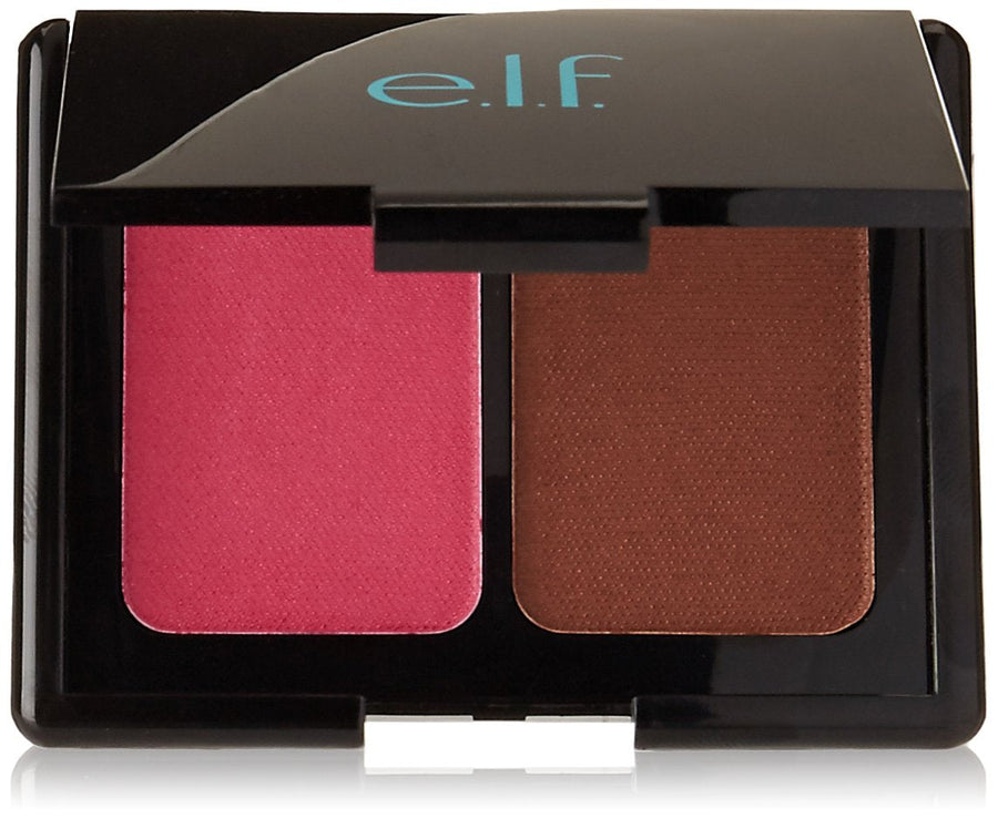 E.L.F Aqua Beauty Blush & Bronzer 0.3oz 8.5g Vitamin E, Cream-to-Powder Formula Hydrates Skin