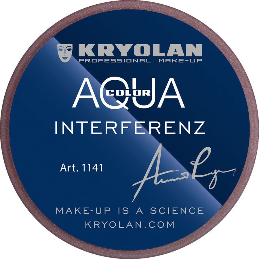 Kryolan Aquacolor Interferenz 8ml, Pearlescent Effects, Easy Application #color_101 G