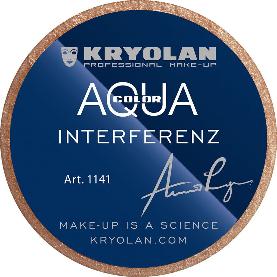 Kryolan Aquacolor Interferenz 8ml, Pearlescent Effects, Easy Application #color_071 G