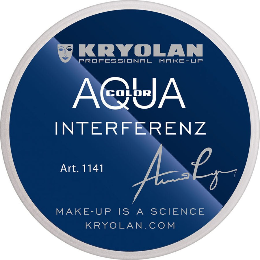 Kryolan Aquacolor Interferenz 8ml, Pearlescent Effects, Easy Application #color_PV