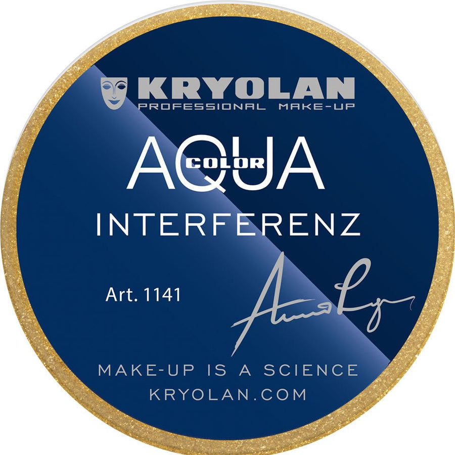 Kryolan Aquacolor Interferenz 8ml, Pearlescent Effects, Easy Application #color_Lake Altrot G