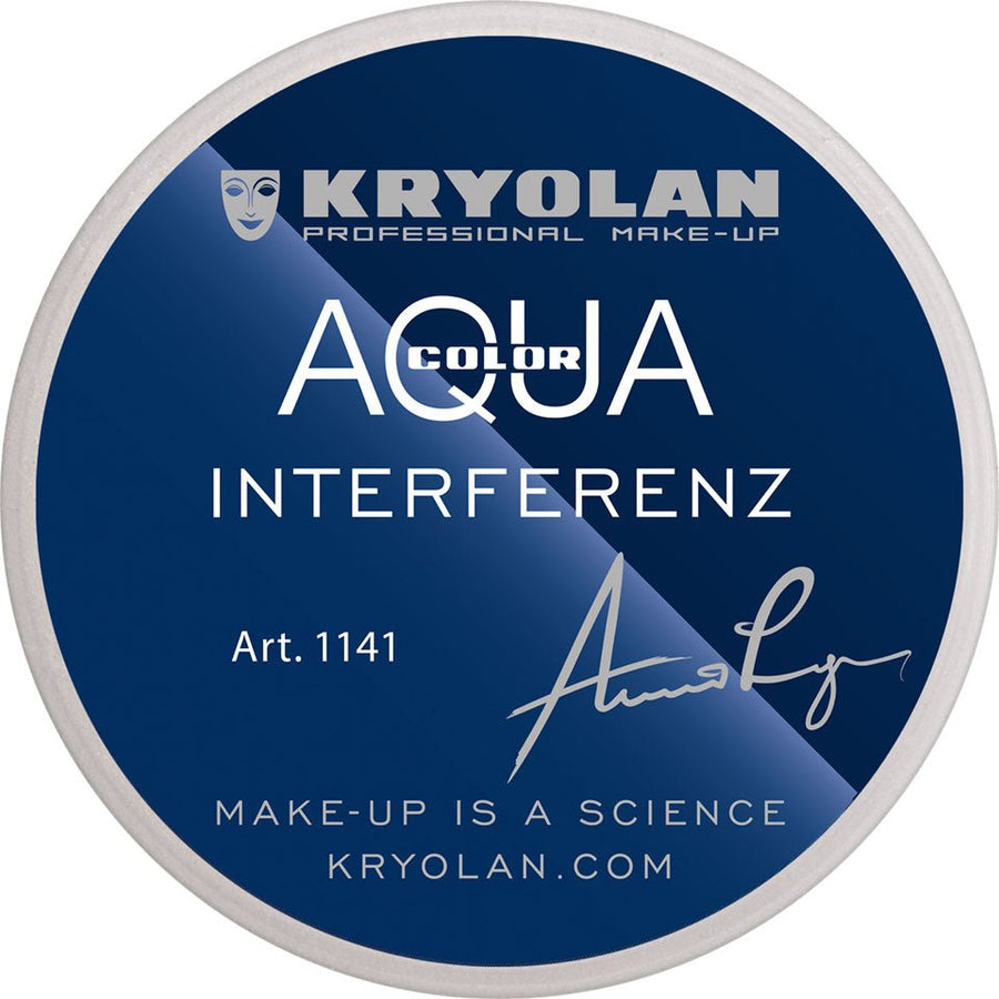 Kryolan Aquacolor Interferenz 8ml, Pearlescent Effects, Easy Application #color_Bronze G