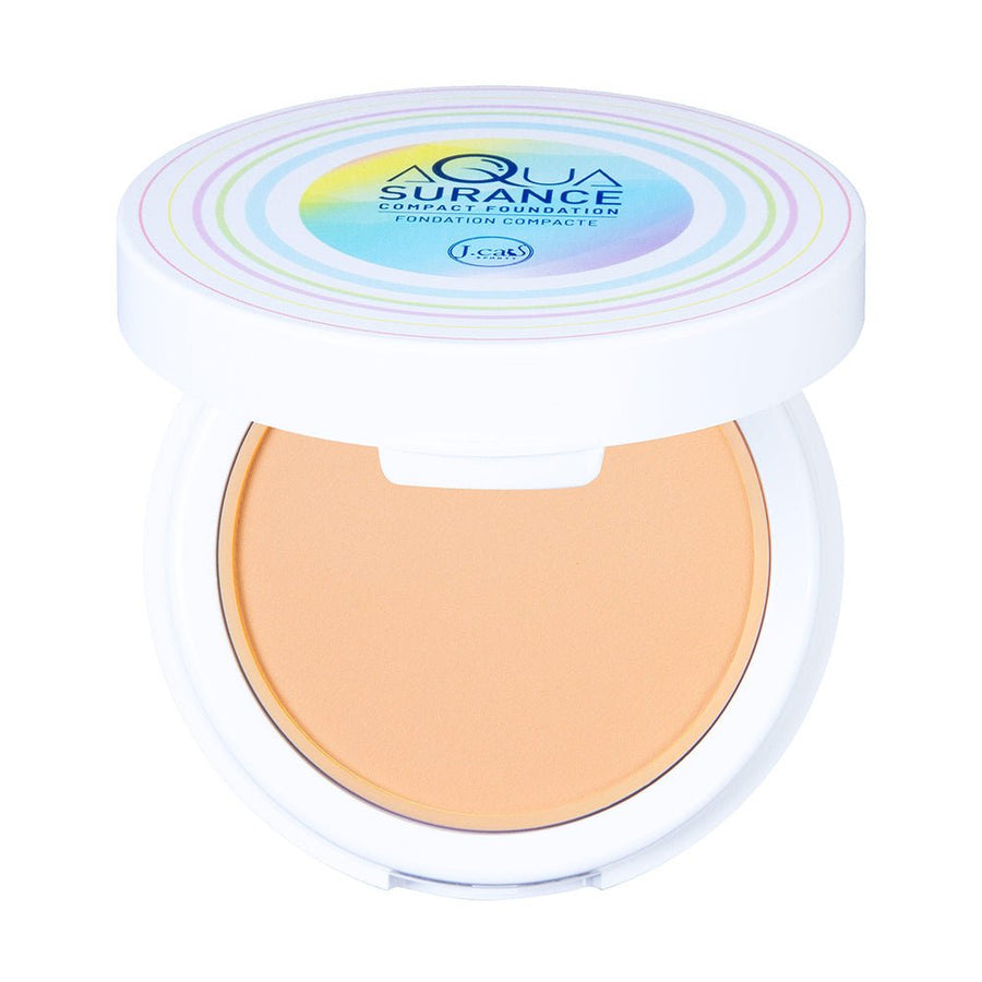 J. Cat Aquasurance Compact Foundation Full Coverage Powder #color_ACF101 Ivory