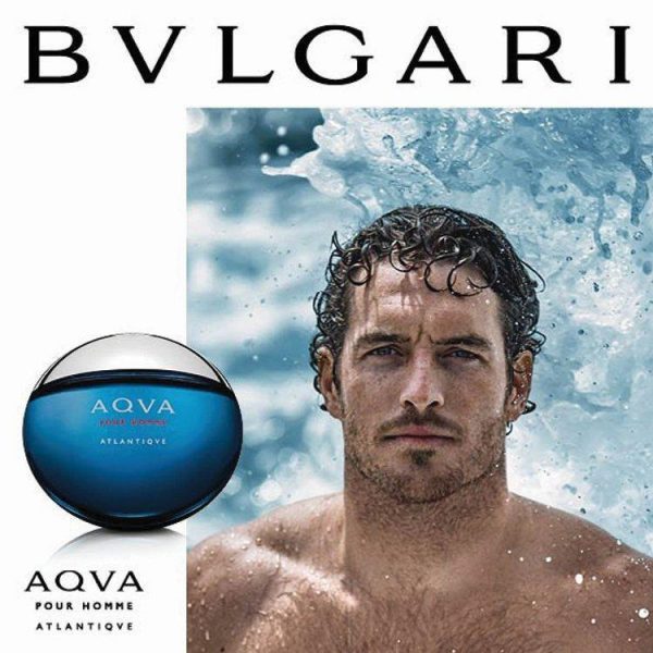 Bvlgari Aqva Atlantiqve Men Perfume 3.4oz 100ml EAU DE TOILETTE SPRAY  