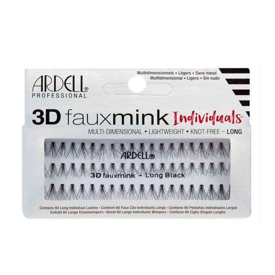 Ardell 3D Faux Mink Individuals Single Lash Extensions #color_Long