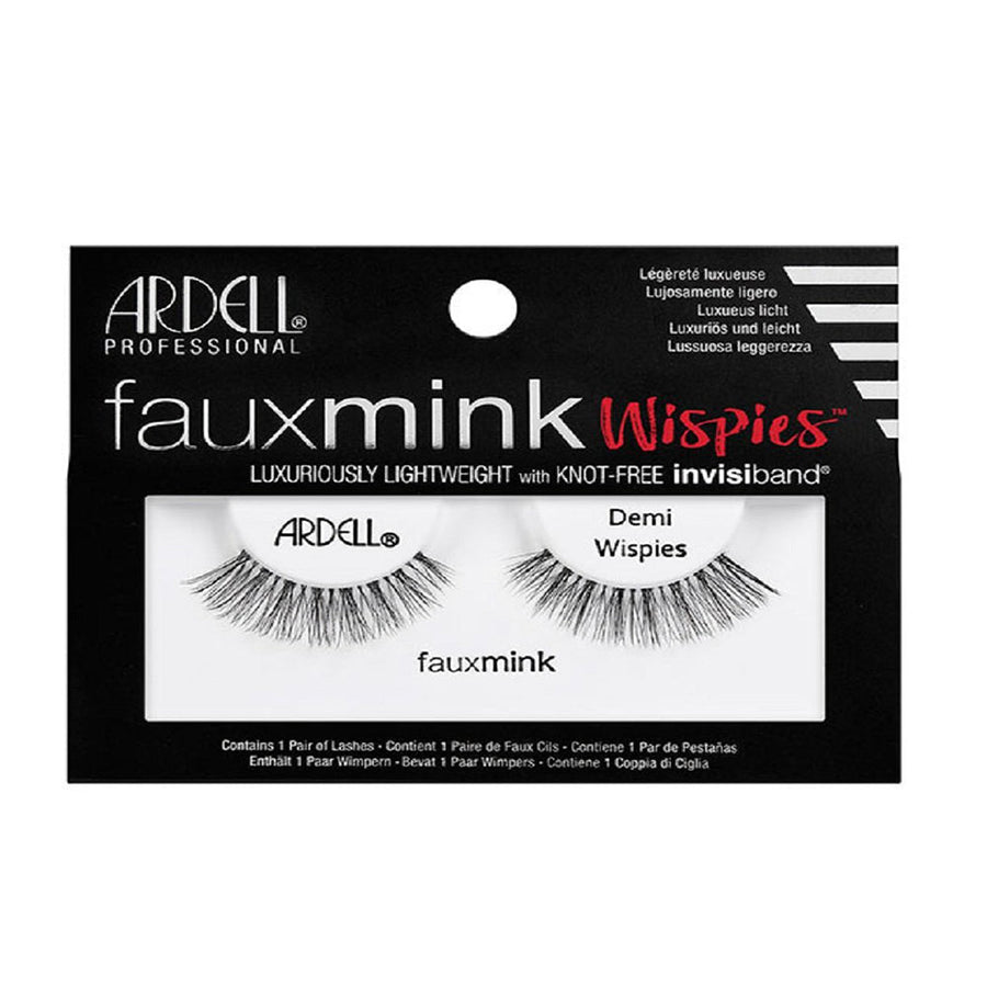 Ardell Faux Mink False Eyelashes Extension #color_Demi Wispies