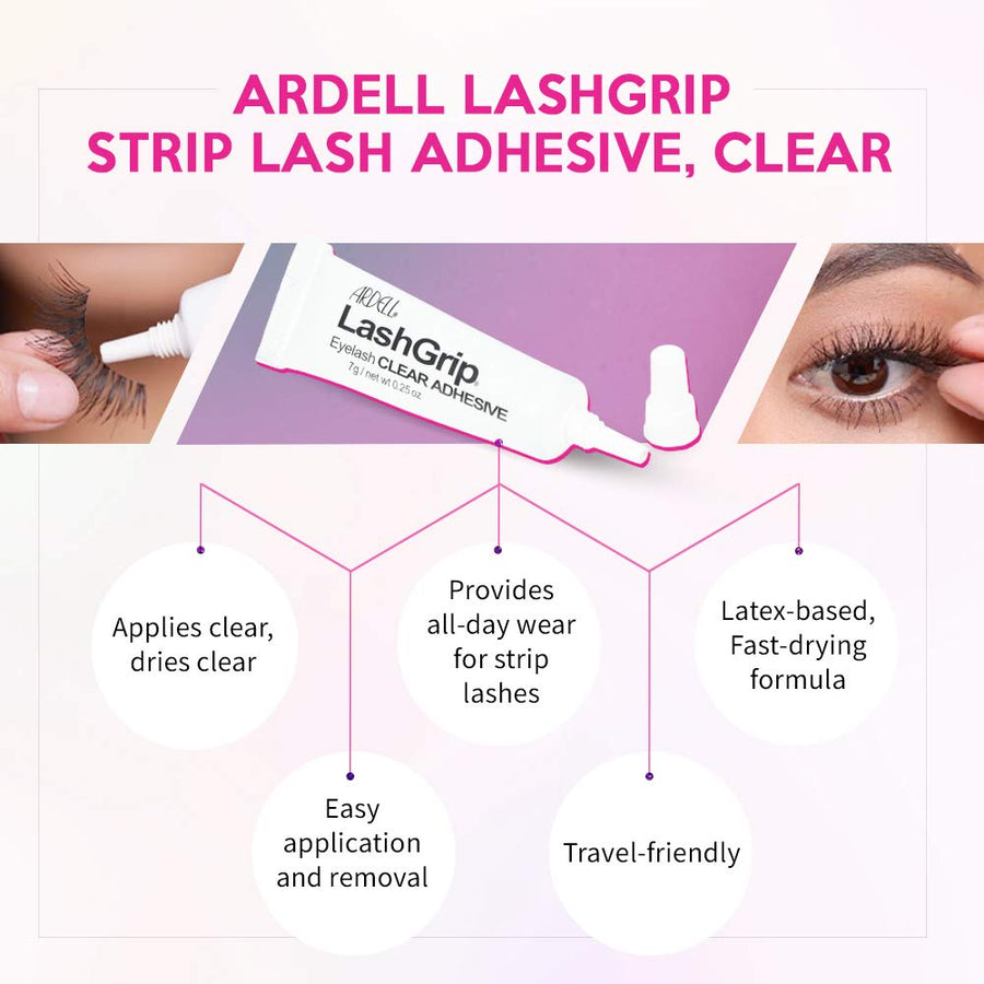 Ardell Lashgrip Clear Adhesive For Strip Lashes Lash Glue #color_Clear