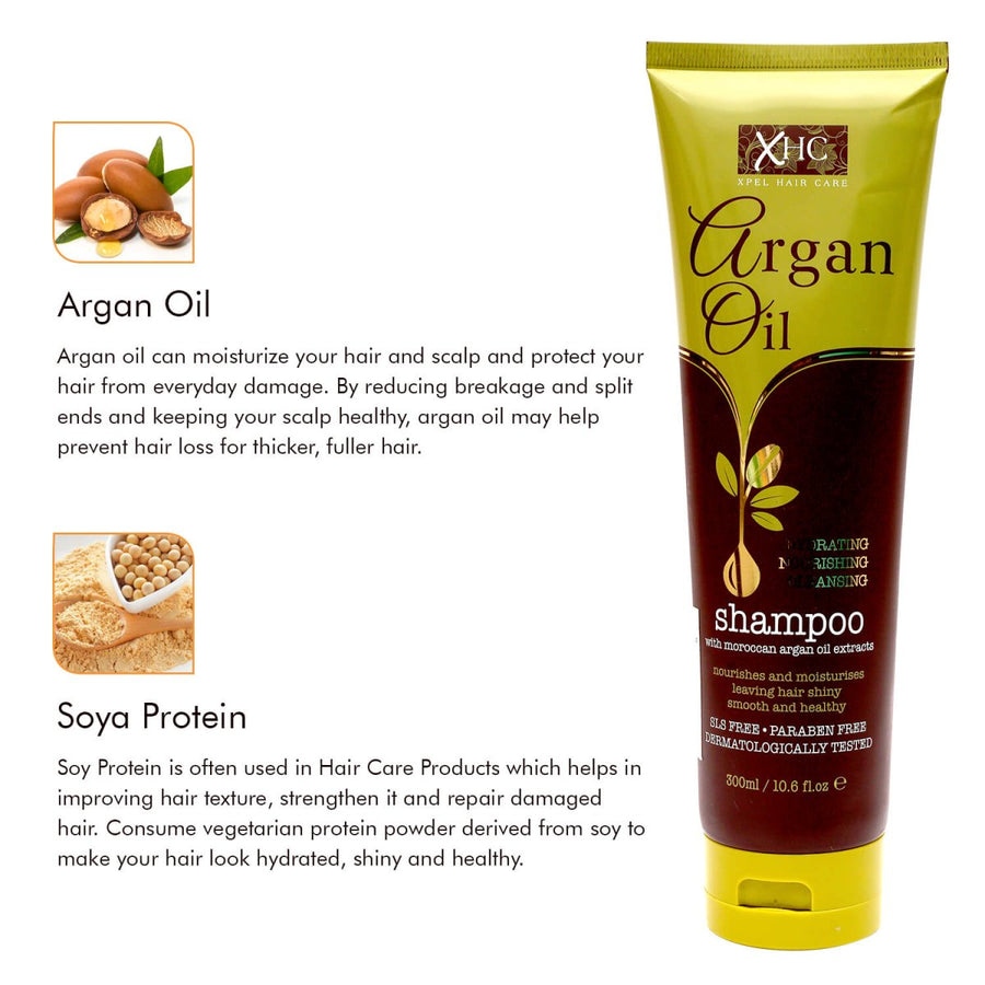 Argan Oil Shampoo Nourishing Hydrating Hair Treatment 10.1oz 300ml