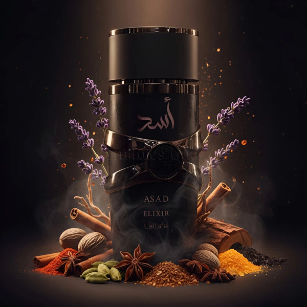 Lattafa Asad Elixir EDP Men Perfume 3.4oz 100ml EAU DE PARFUM SPRAY
