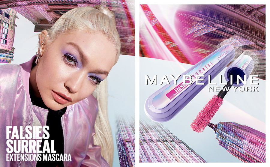 Maybelline The Falsies Surreal Mascara 10ml | Ramfa Beauty #color_01 Very Black