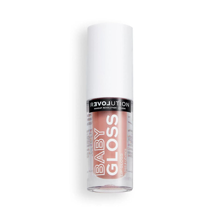 Revolution Baby Gloss Lip Gloss 2.2ml, Hyaluronic Acid, Smoothes and Hydrates Lips #color_Sugar